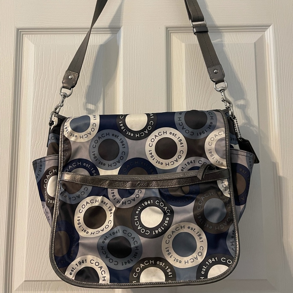 Coach diaper bag/ Messenger bag